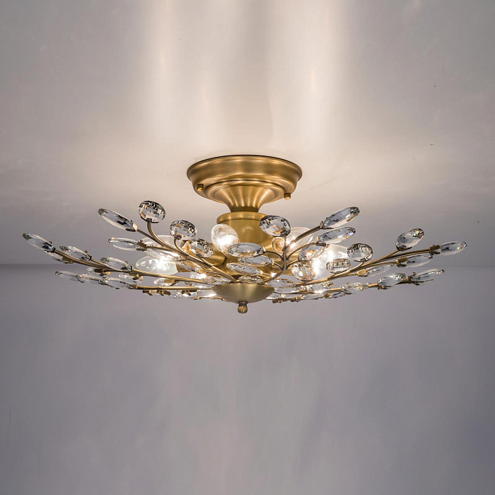 CL315183 Серенада Бронз+Прозр Св-к Люстра Люстра потолочная  CL315183