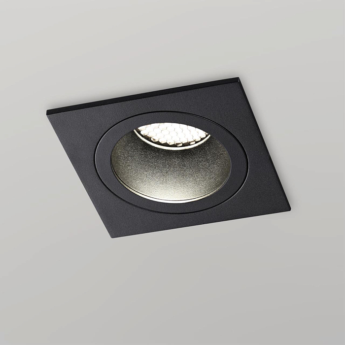 371006 WIR NT25 000 черный Светильник встраиваемый IP20 GX53 12W 220-240V GEMINI NOVOTECH 371006