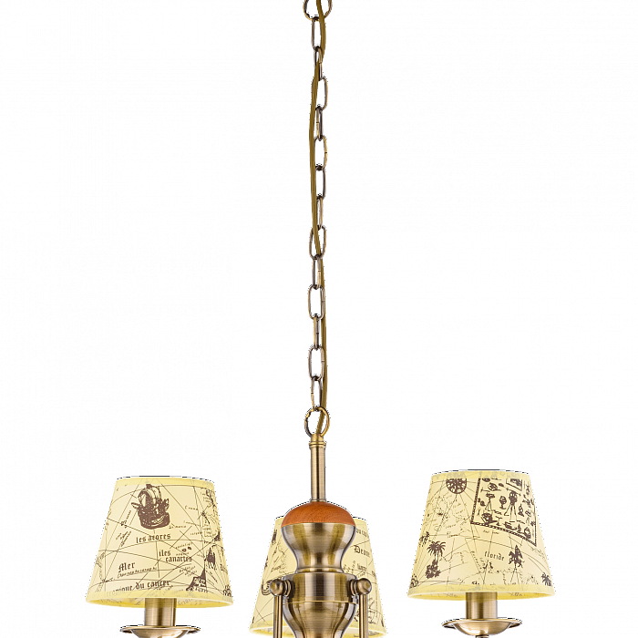 Люстра подвесная Sfera Sveta 85951/3A AB+BEE