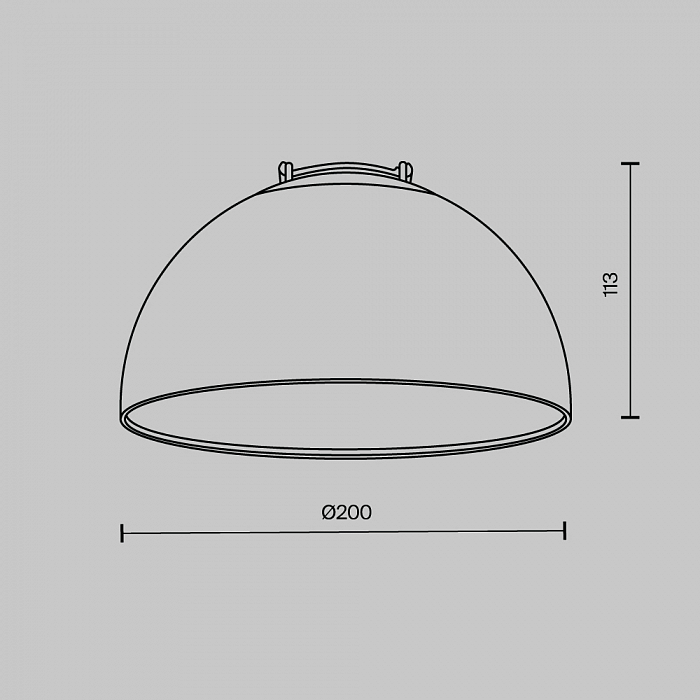 Светильник Technical TR126B-20W3K-B