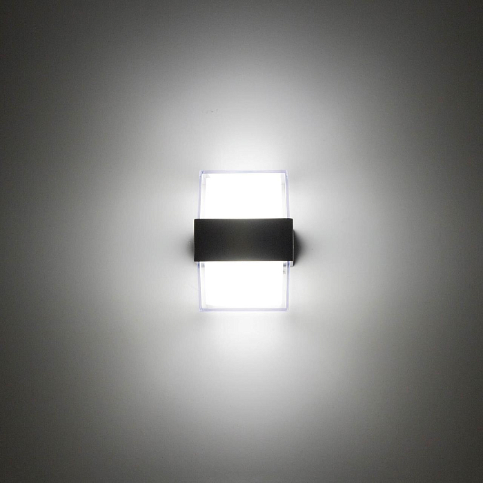 CLU0009K Св-к Уличный Настен. 2*6W*4000K Уличный светильник светодиодный  CLU0009K