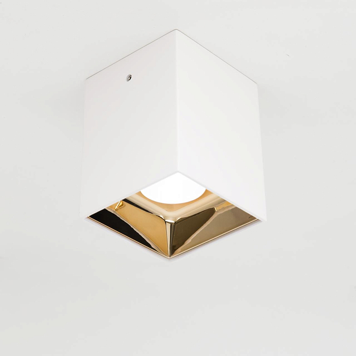 CL7440203 Старк Белый+Медь Св-к Потол. 12W*3500K Светильник накладной  CL7440203