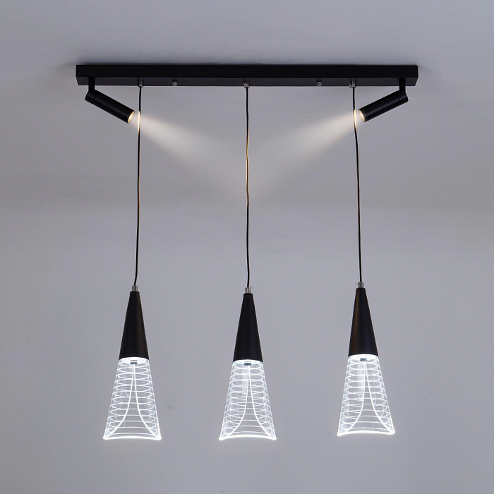 Светильник LED4U L7105-5 BK