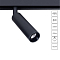 Трековая система Трековый светильник ARTE LAMP A4640PL-1BK