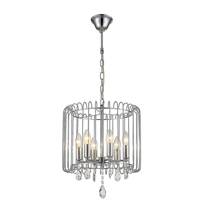 CL462161 Джина Хром Люстра Люстра подвесная  CL462161