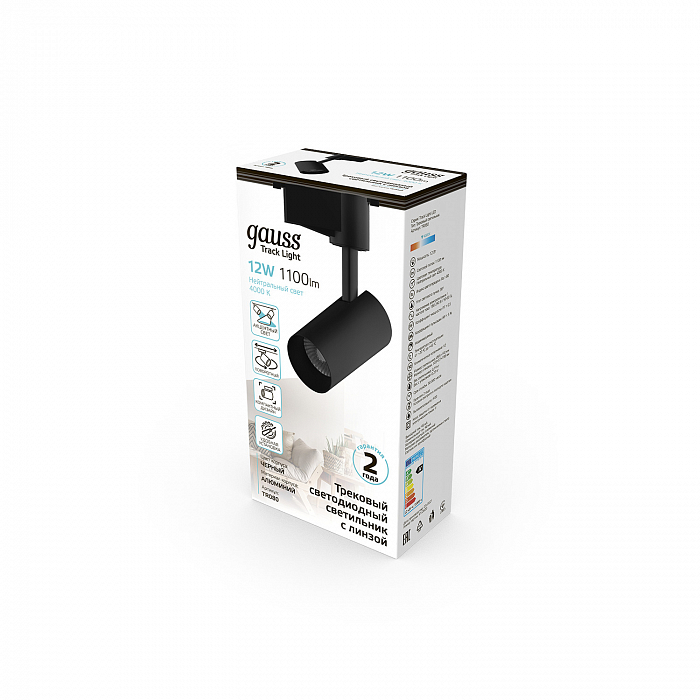 Трековая система Трековый светильник Gauss TR080