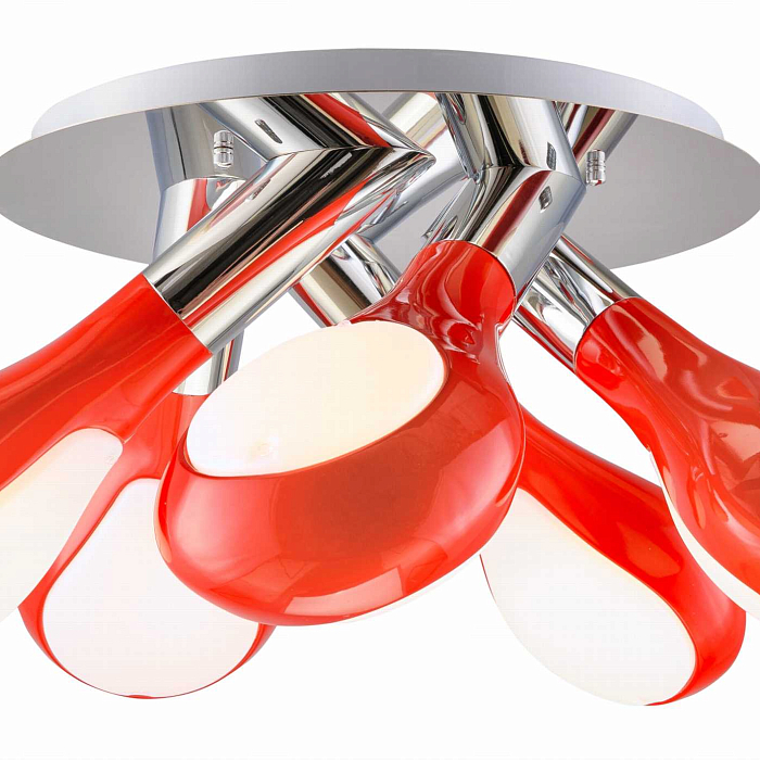 Люстра потолочная Sfera Sveta 1071C/5 RED