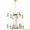 Люстра Crystal Lux TOMAS SP8 D650 BRASS