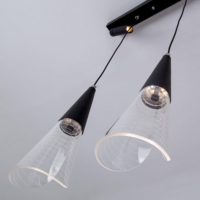 Светильник LED4U L7105-5 BK