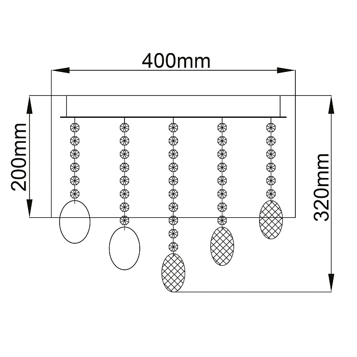 Люстра потолочная MW-Light 465011305