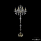 Торшер хрустальный 1415T1/8+4/200-165 G Торшер на 2 и более ламп Bohemia Ivele Crystal 1415T1/8+4/200-165 G