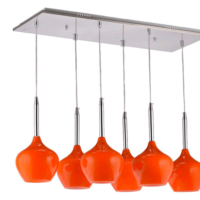 Люстра большой Sfera Sveta 5068/6L ORANGE