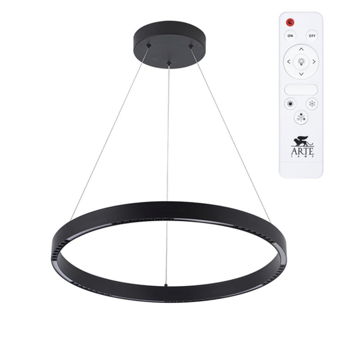 Люстра подвесная ARTE LAMP A2189LM-1BK