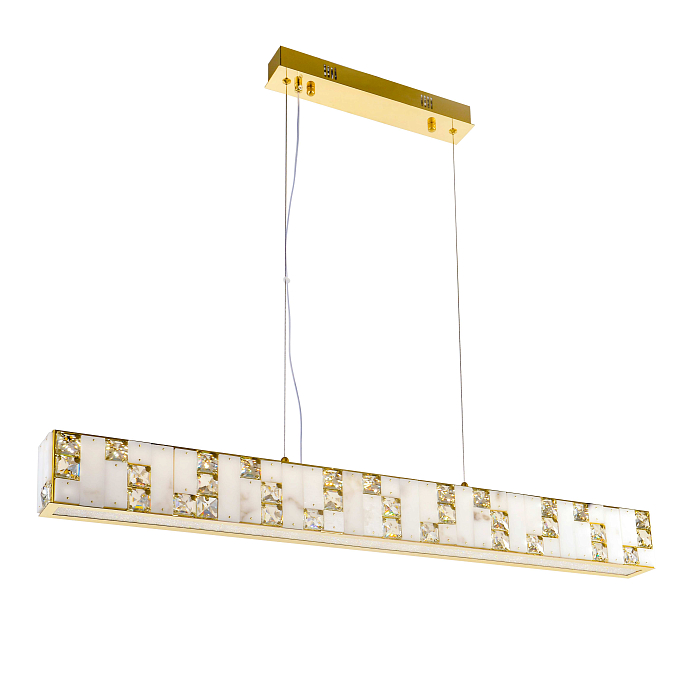 Люстра NewRgy 6029E/36W GOLD+CLEAR