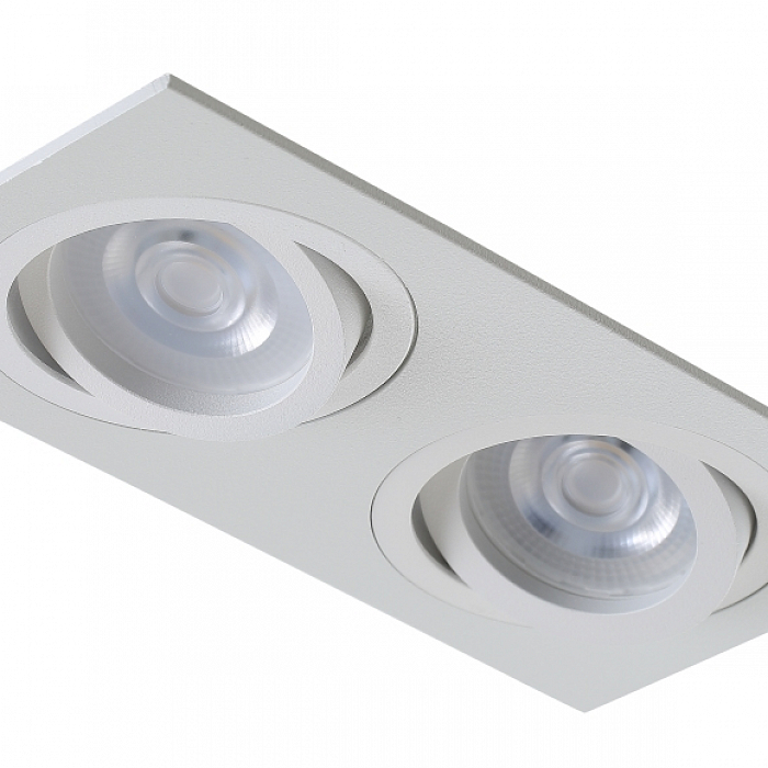 Светильник встраиваемый Crystal Lux CLT 002C2 WH