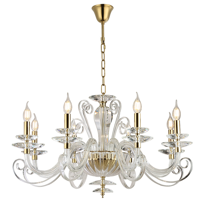 Люстра Newport 8578/C gold polished