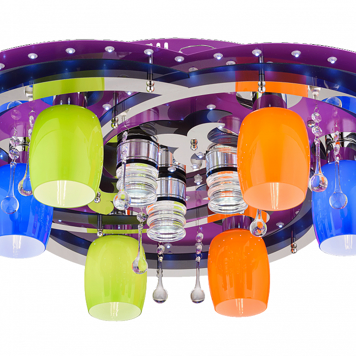 Люстра Sfera Sveta 8355/6+3 VT+CR MIX