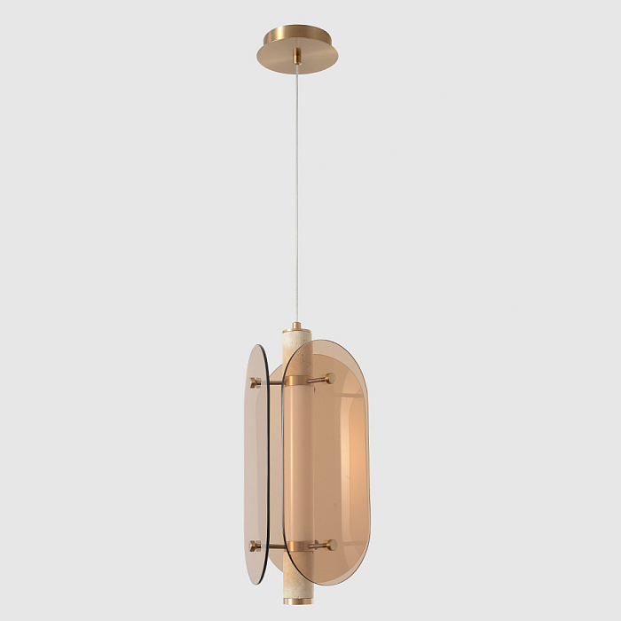 Светильник Crystal Lux AMARILLO SP18W LED BRASS