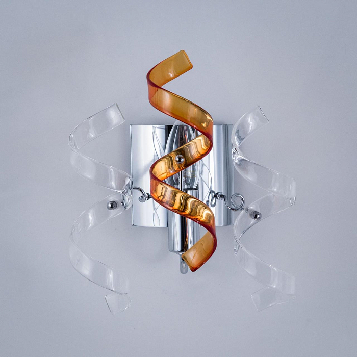 CL222322 Рандом Хром+Прозр+Янт Св-к Бра Бра на 1 лампу  CL222322