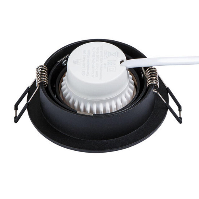 Светильник встраиваемый ARTE LAMP A2167PL-1BK