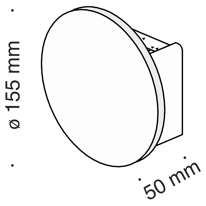 Бра светодиодное Technical C123-WL-02-3W-W