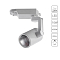 Трековая система Трековый светильник ARTE LAMP A2310PL-1WH