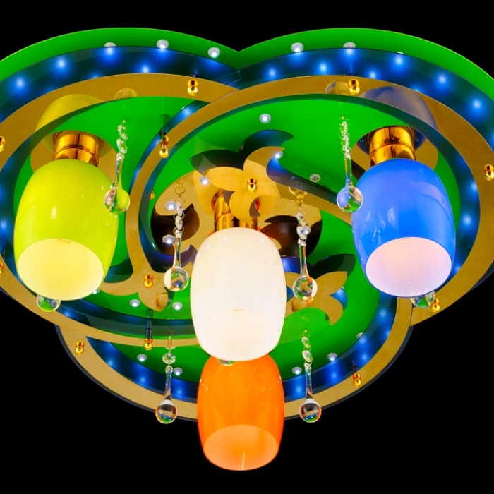 Люстра Sfera Sveta 8355/4 GN+GD MIX