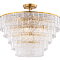 Люстра NewRgy 5011/15 LT BRASS+CLEAR LIGHT