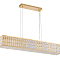 Люстра NewRgy 2798E/76W GOLD+CLEAR