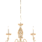 Люстра подвесная Sfera Sveta 85645/3 BGE+MGD
