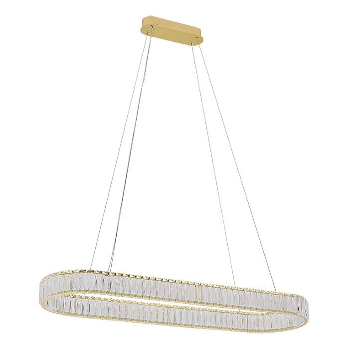 Люстра Newport 8242N/100 oval mat.gold