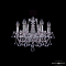 Люстра хрустальная 1413/6/141 Ni Balls Люстра подвесная Bohemia Ivele Crystal 1413/6/141 Ni Balls