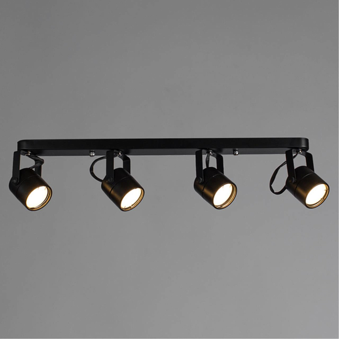 Спот на 3 и более ламп ARTE LAMP A1311PL-4BK