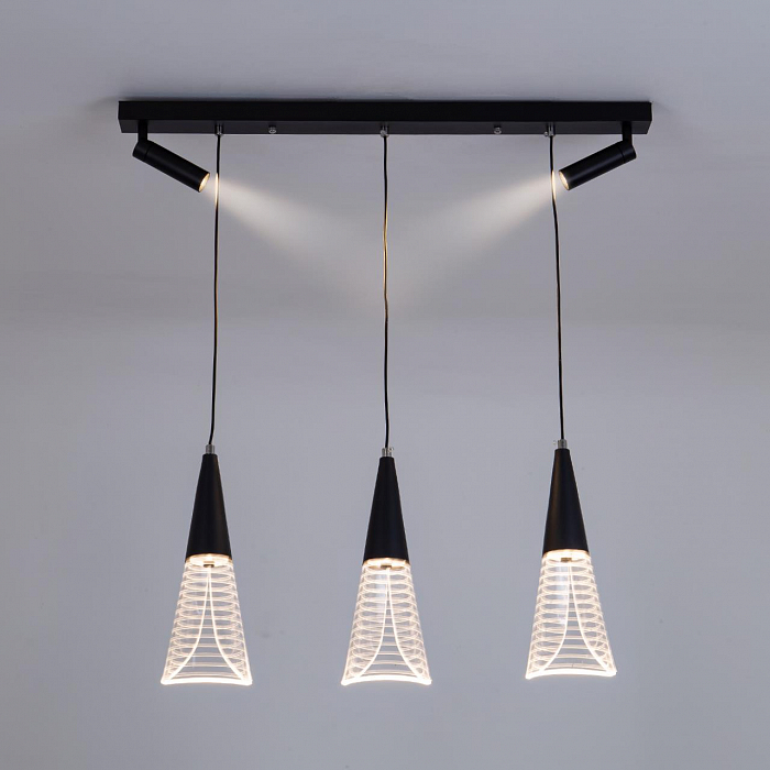 Светильник LED4U L7105-5 BK