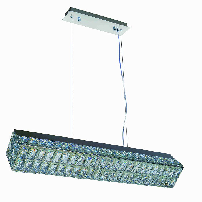 Люстра NewRgy 2809R/33W CHROME+CLEAR