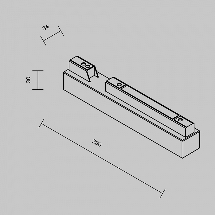 Трековая система Technical TRX010DR2-200B