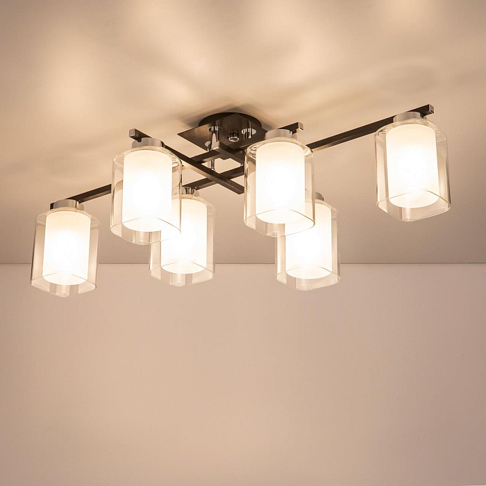 CL111161 Диез Черный Св-к Люстра Люстра потолочная  CL111161