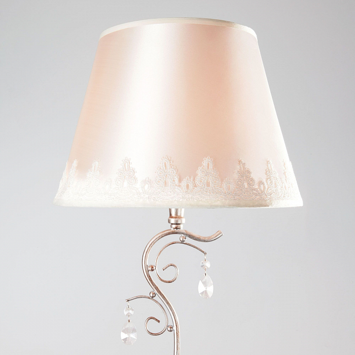 Торшер на 1 лампу Eurosvet 01023/1 серебро