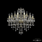 Люстра большая Bohemia Ivele Crystal 1415/12+6/220 G