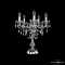Настольная лампа интерьерная Bohemia Ivele Crystal 1415L/5/141-47 Ni