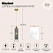 Светильник одинарный Maytoni MOD302PL-01GR