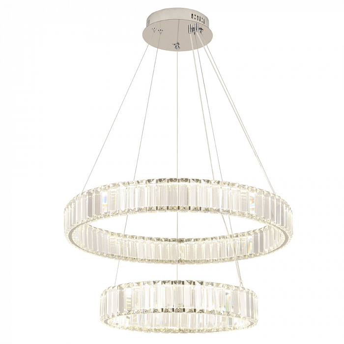 Люстра Crystal Lux MUSIKA SP100W LED CHROME