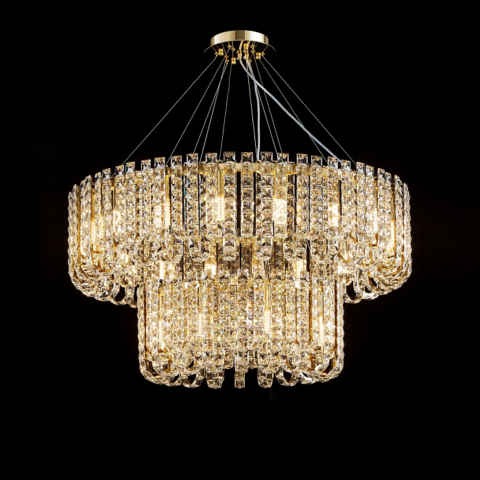 Люстра NewRgy NW082-ф1000+ф600*480(1500) H GOLD