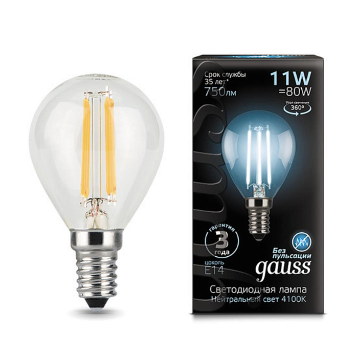 Лампочка GAUSS 105801211_GAUSS