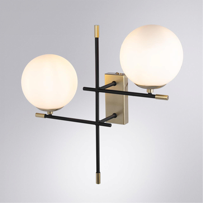 Бра ARTE LAMP A2225AP-2BK