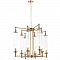 Люстра Crystal Lux TOMAS SP8 D650 BRASS