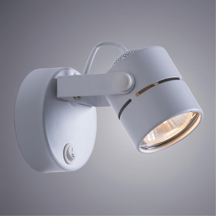 Спот на 1 лампу ARTE LAMP A1311AP-1WH