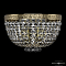 Бра хрустальные 19281B/25IV G Бра на 2 лампы Bohemia Ivele Crystal 19281B/25IV G