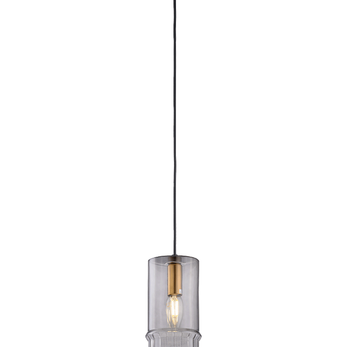 Люстра NewRgy 5398MDM/1 BRO+MSG SMOKY GREY