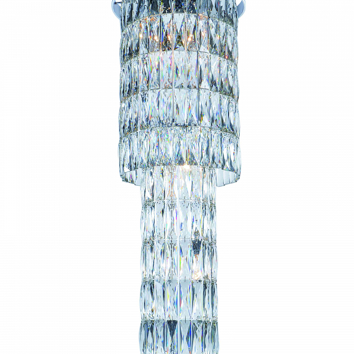 Люстра NewRgy 2727R/8A CHROME+CLEAR